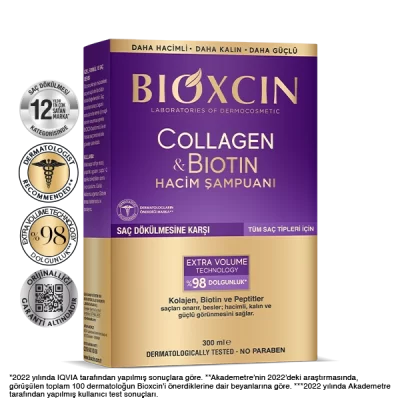 Bioxcin Collagen & Biotin Shampoo